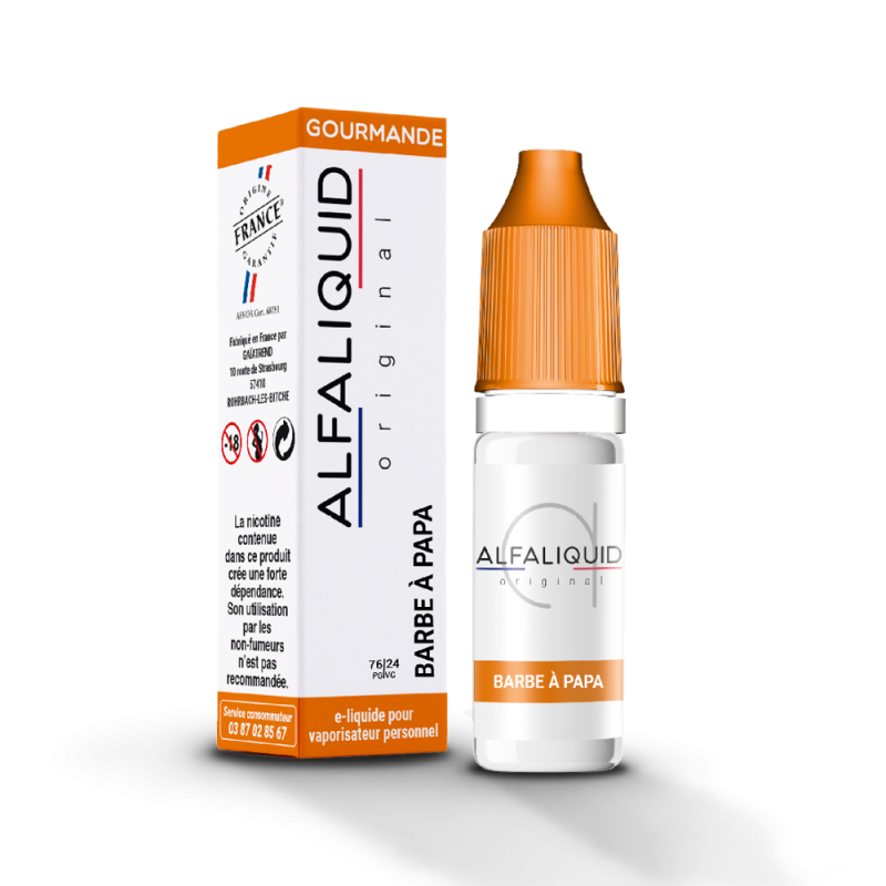 Alfaliquid - Barbe a papa - 76/24 - 10 ml