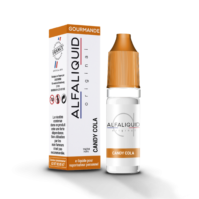 Alfaliquid - Candy Cola - 76/24 - 10 ml