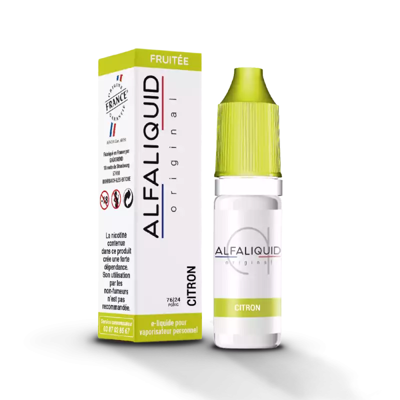 Alfaliquid - Citron - 76/24 - 10 ml