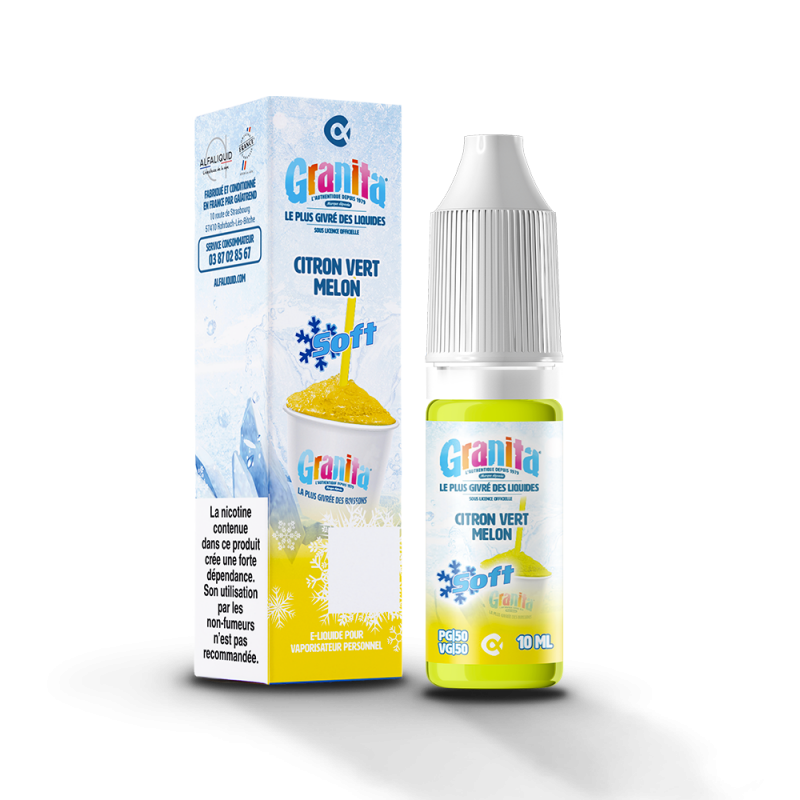 Alfaliquid - Citron vert granita - 50/50 - 10 ml