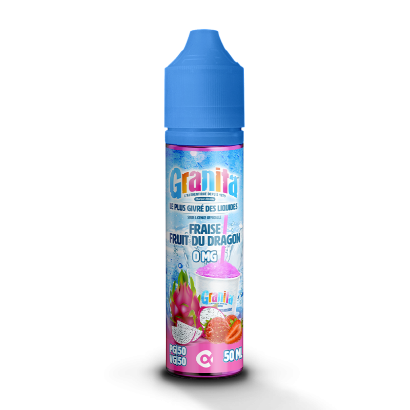 Alfaliquid - Fraise fruit du dragon - 50/50 - 50 ml