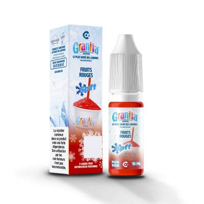 Alfaliquid - Fruits rouges granita - 50/50 - 10 ml