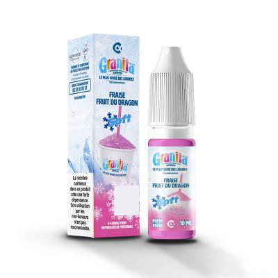 Alfaliquid - Fraise fruit du dragon granita - 50/50 - 10 ml