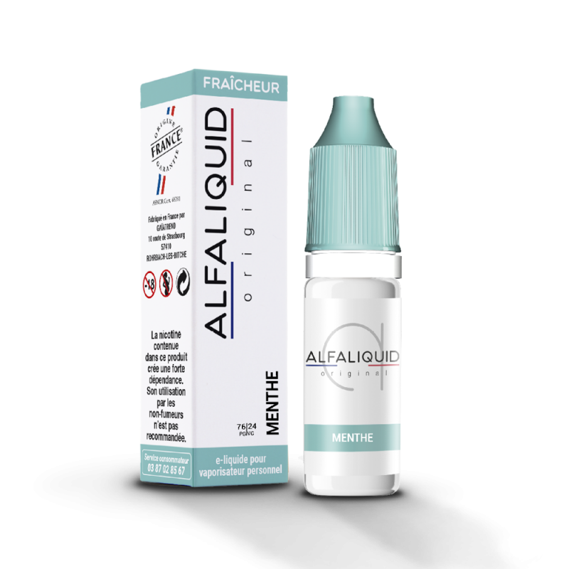 Alfaliquid - Menthe - 76/24 - 10 ml