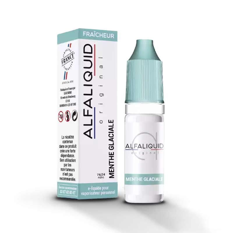 Alfaliquid - Menthe Glaciale - 76/24 - 10 ml