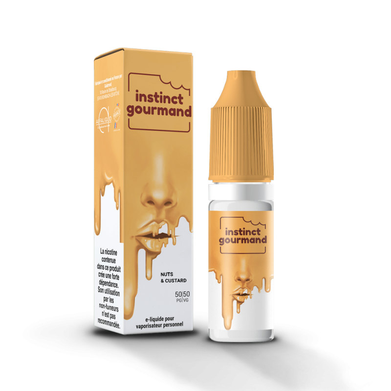 Instinct Gourmand - Nuts & Custard - 50/50 - 10 ml