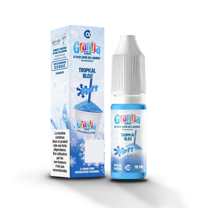Alfaliquid - Tropical bleu granita - 50/50 - 50 ml