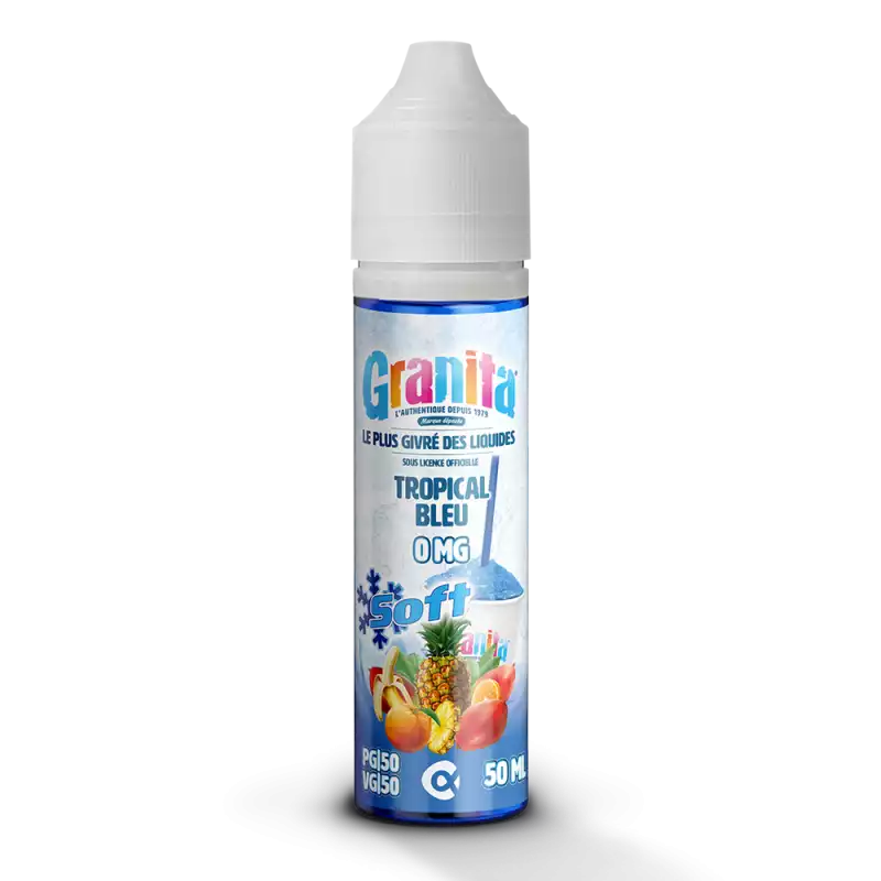 Alfaliquid - Tropical bleu granita - 50/50 - 50 ml