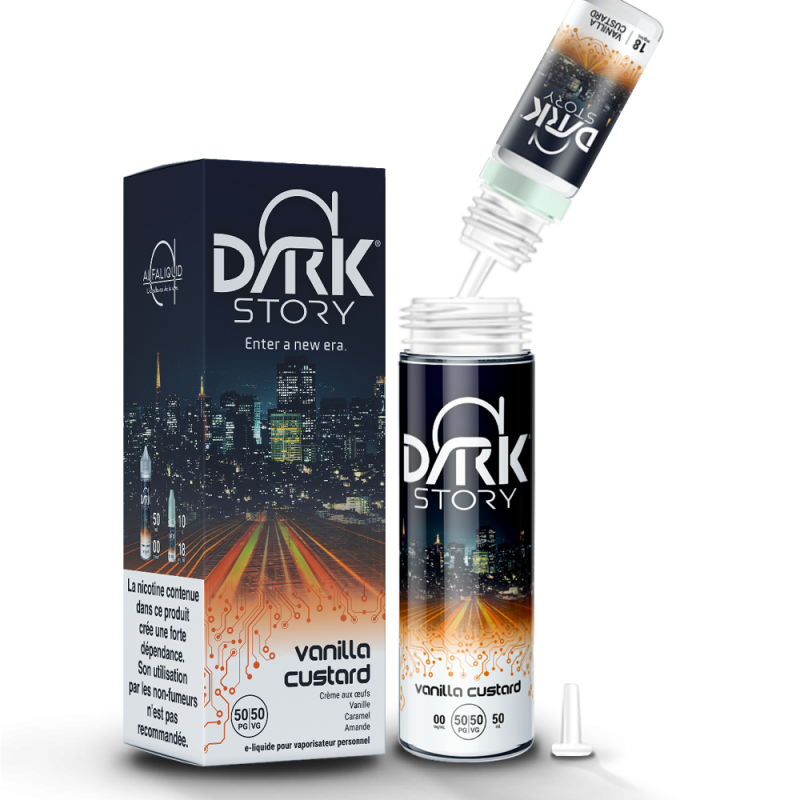 Dark Story - Vanilla custard - 50/50 - 50 ml