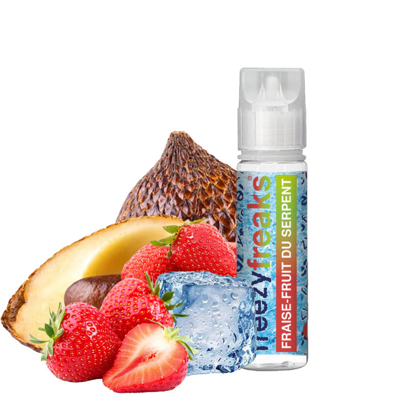 Freaks - Fraise fruit du serpent - 50/50 - 50 ml